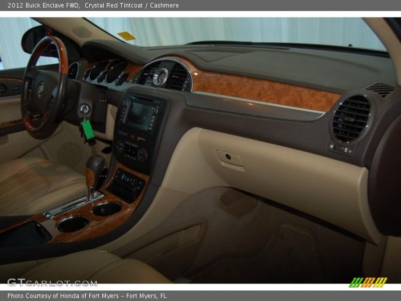 Crystal Red Tintcoat / Cashmere 2012 Buick Enclave FWD