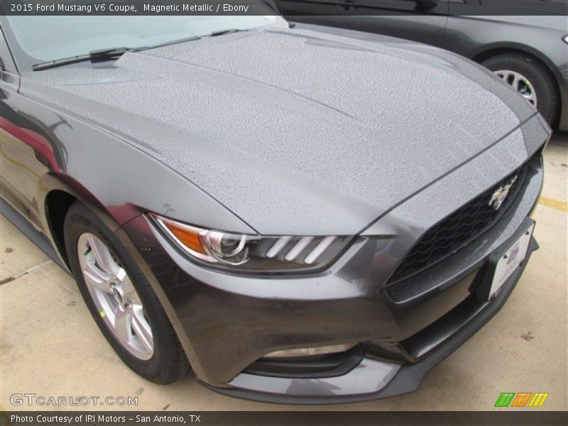 Magnetic Metallic / Ebony 2015 Ford Mustang V6 Coupe