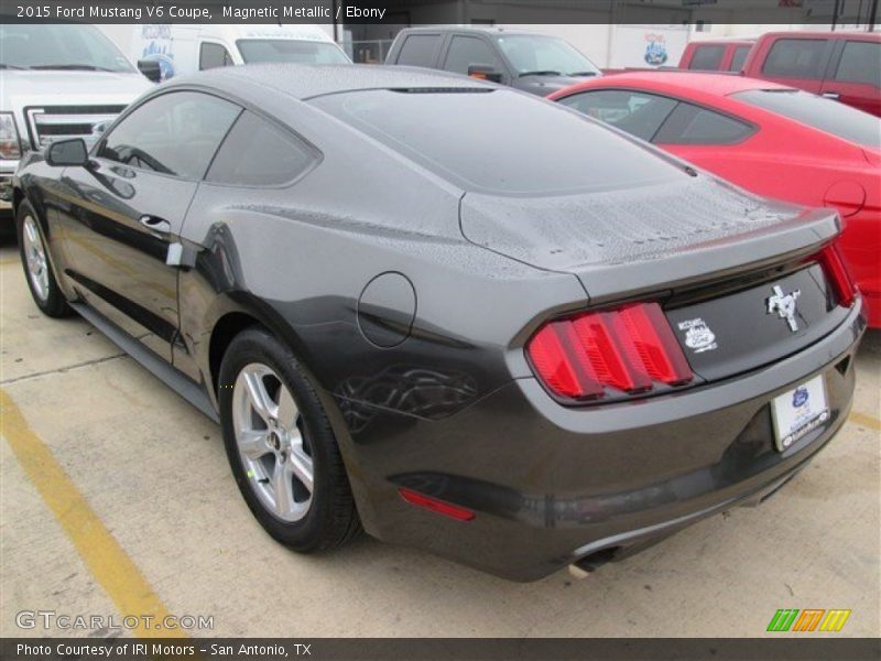 Magnetic Metallic / Ebony 2015 Ford Mustang V6 Coupe