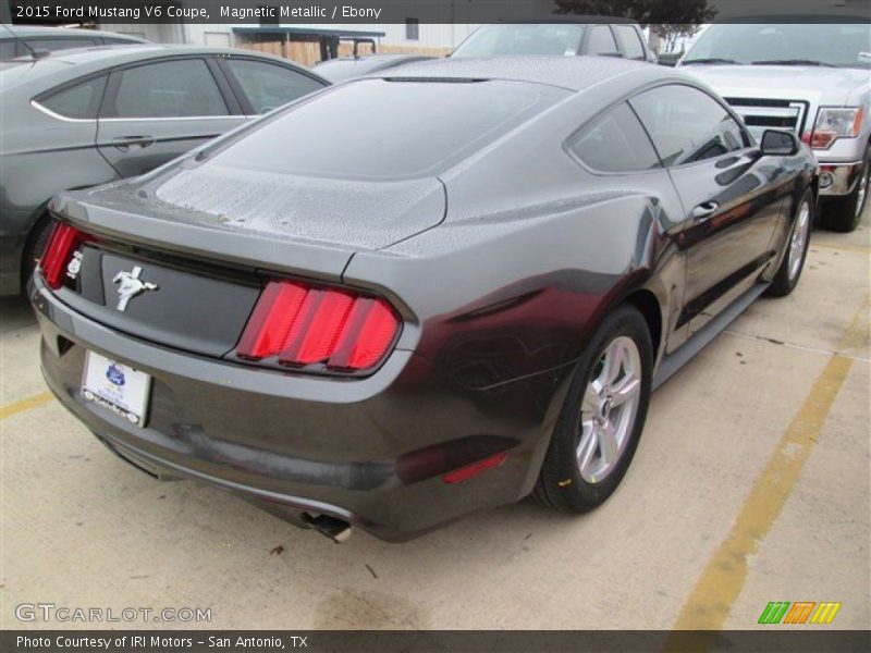 Magnetic Metallic / Ebony 2015 Ford Mustang V6 Coupe
