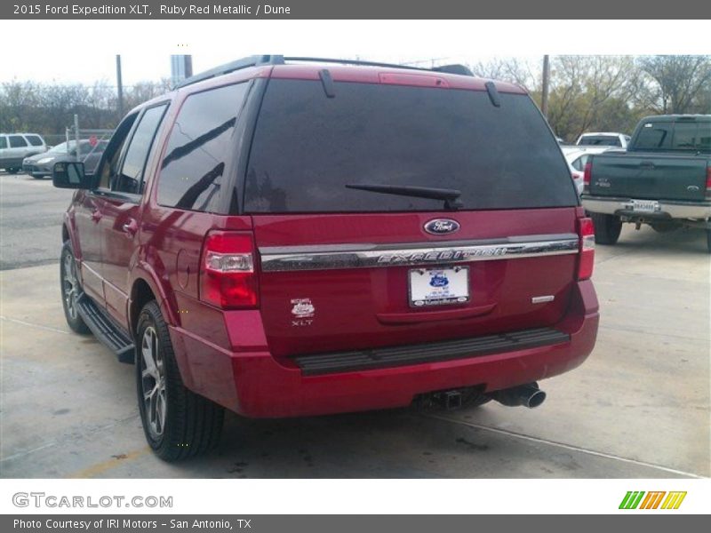 Ruby Red Metallic / Dune 2015 Ford Expedition XLT