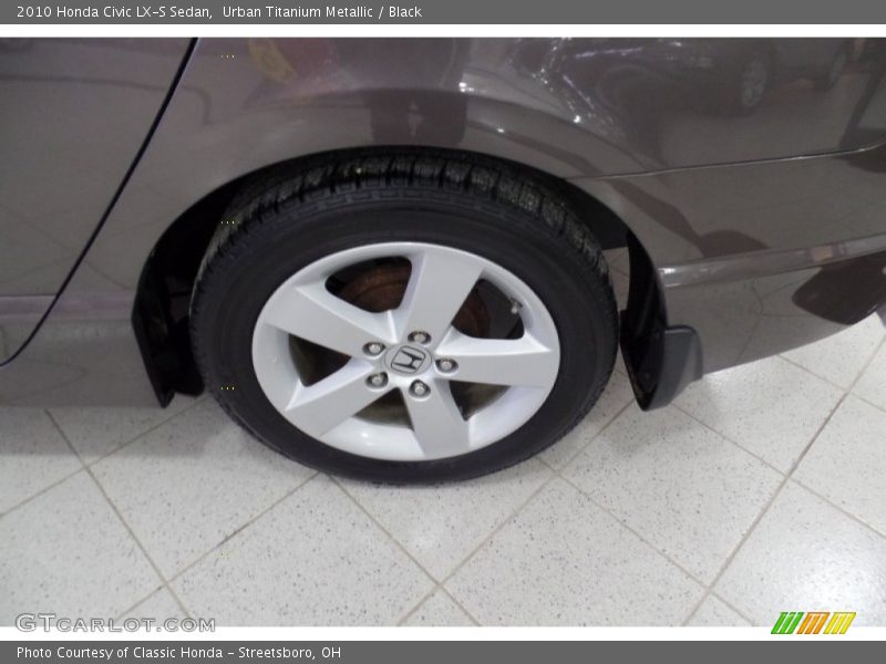 Urban Titanium Metallic / Black 2010 Honda Civic LX-S Sedan