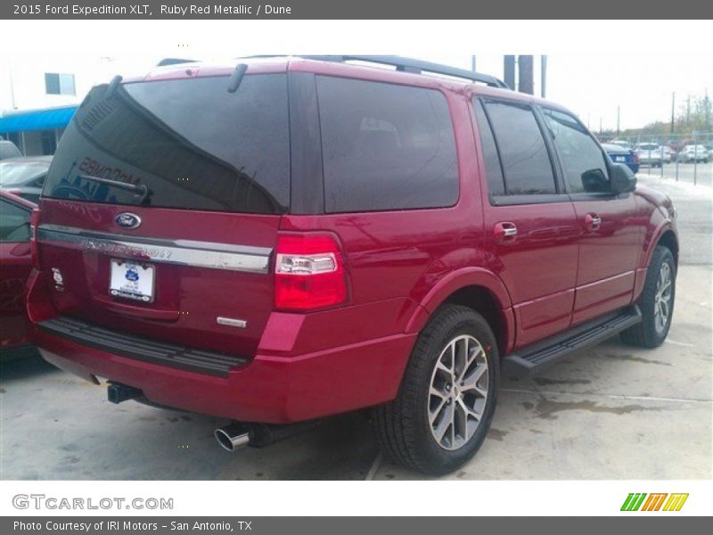 Ruby Red Metallic / Dune 2015 Ford Expedition XLT