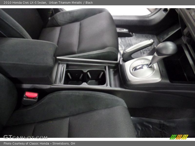 Urban Titanium Metallic / Black 2010 Honda Civic LX-S Sedan