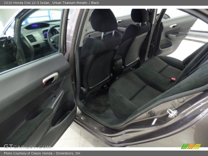 Urban Titanium Metallic / Black 2010 Honda Civic LX-S Sedan