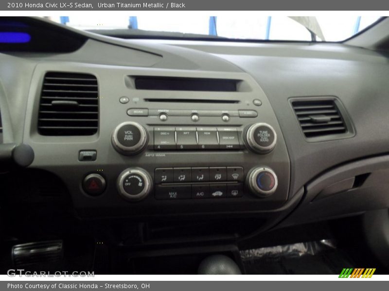 Urban Titanium Metallic / Black 2010 Honda Civic LX-S Sedan