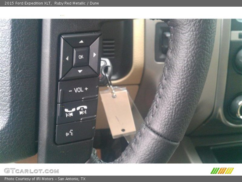 Ruby Red Metallic / Dune 2015 Ford Expedition XLT