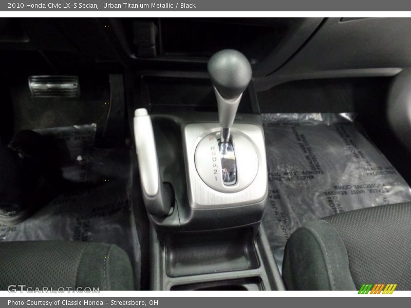 Urban Titanium Metallic / Black 2010 Honda Civic LX-S Sedan