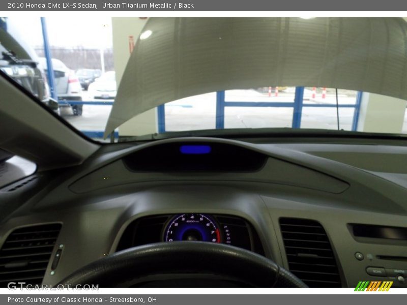 Urban Titanium Metallic / Black 2010 Honda Civic LX-S Sedan