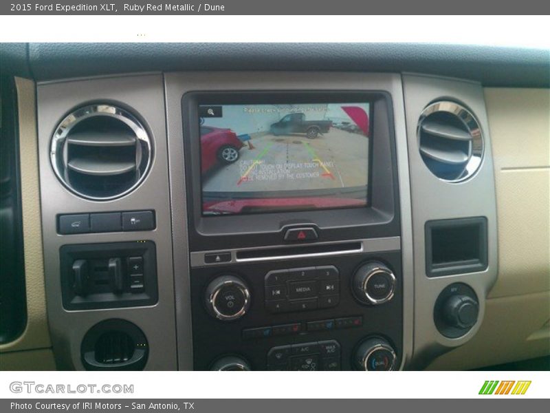 Ruby Red Metallic / Dune 2015 Ford Expedition XLT