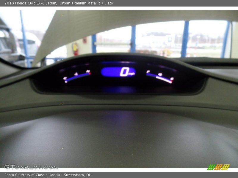 Urban Titanium Metallic / Black 2010 Honda Civic LX-S Sedan