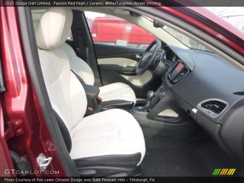 Front Seat of 2015 Dart Limited