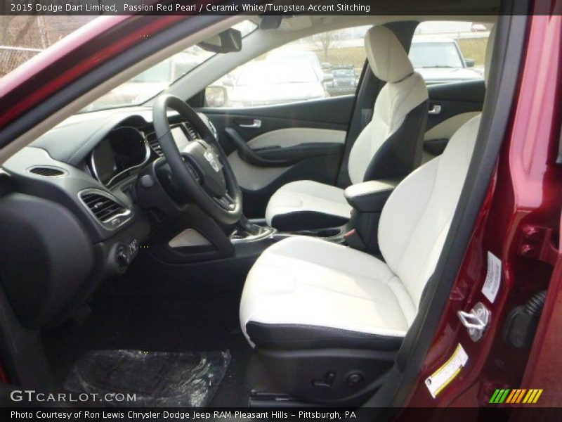 Front Seat of 2015 Dart Limited