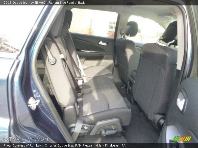 Fathom Blue Pearl / Black 2015 Dodge Journey SE AWD