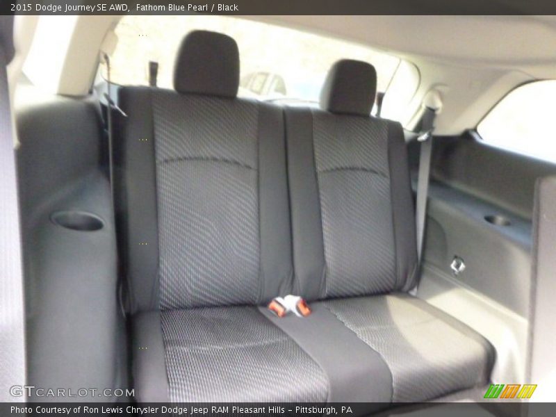 Fathom Blue Pearl / Black 2015 Dodge Journey SE AWD