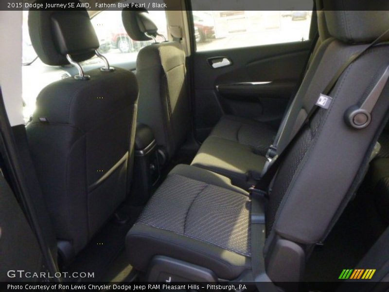 Fathom Blue Pearl / Black 2015 Dodge Journey SE AWD