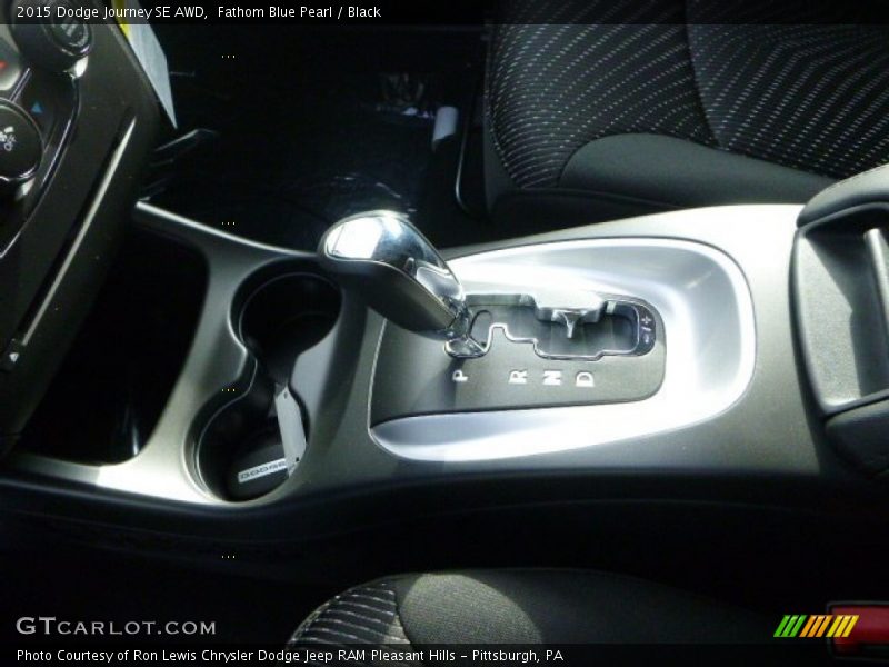 Fathom Blue Pearl / Black 2015 Dodge Journey SE AWD