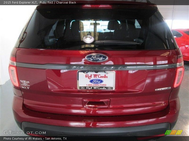 Ruby Red / Charcoal Black 2015 Ford Explorer XLT