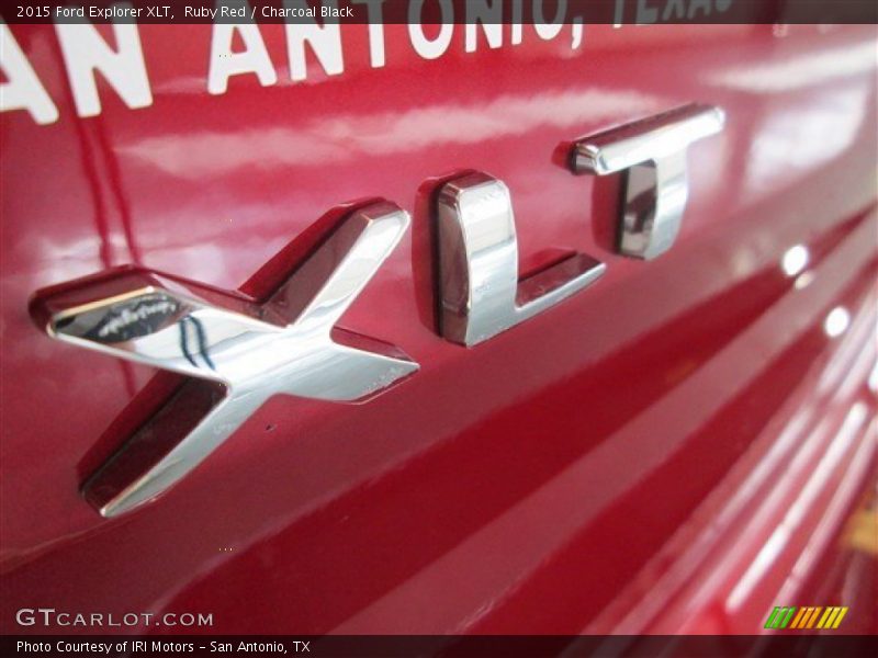 Ruby Red / Charcoal Black 2015 Ford Explorer XLT