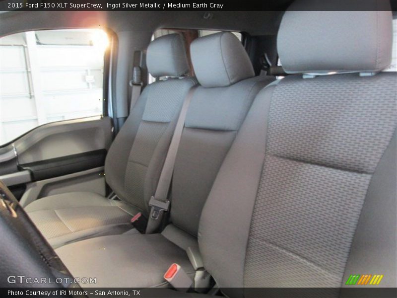 Front Seat of 2015 F150 XLT SuperCrew