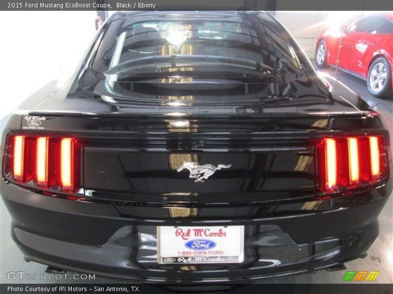Black / Ebony 2015 Ford Mustang EcoBoost Coupe