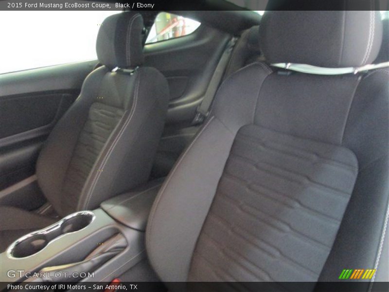 Black / Ebony 2015 Ford Mustang EcoBoost Coupe