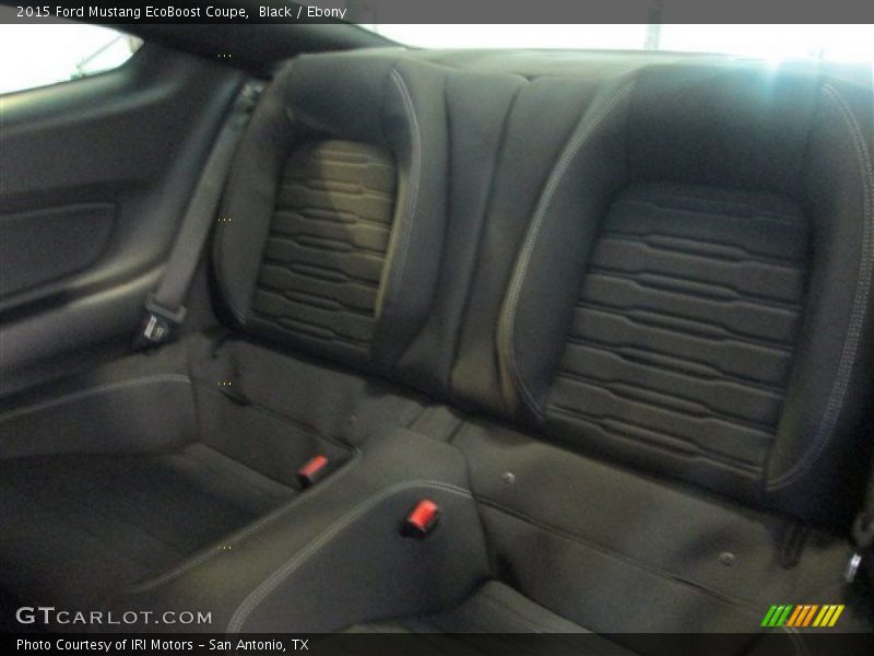 Black / Ebony 2015 Ford Mustang EcoBoost Coupe