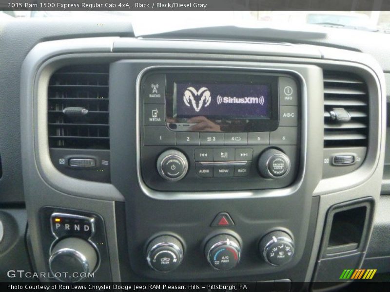 Black / Black/Diesel Gray 2015 Ram 1500 Express Regular Cab 4x4