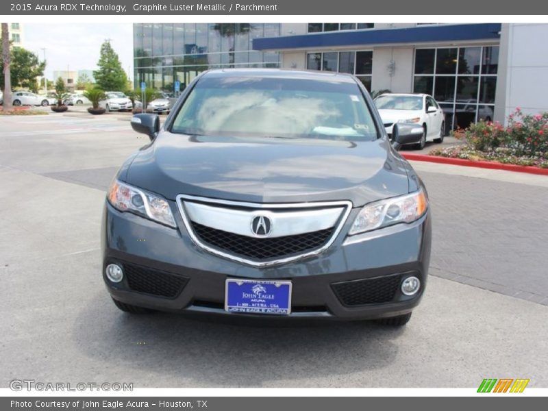 Graphite Luster Metallic / Parchment 2015 Acura RDX Technology