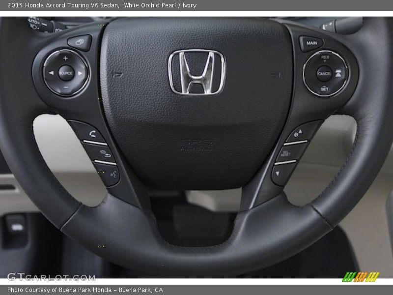  2015 Accord Touring V6 Sedan Steering Wheel