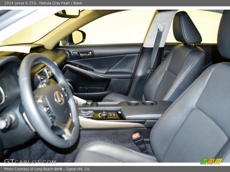 Nebula Gray Pearl / Black 2014 Lexus IS 250