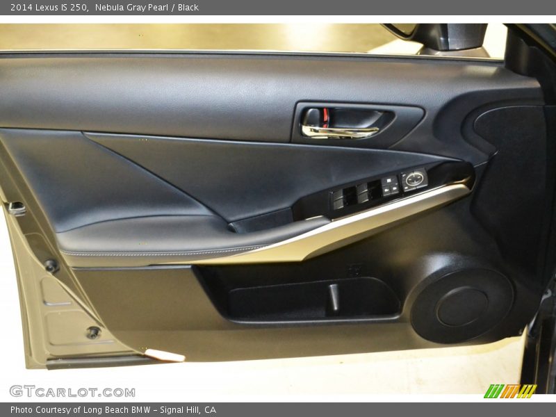 Nebula Gray Pearl / Black 2014 Lexus IS 250