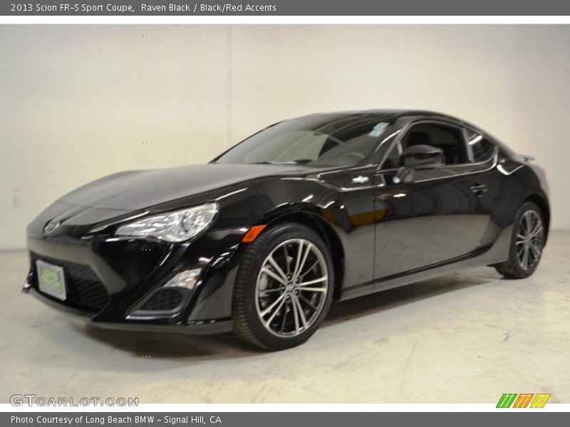 Raven Black / Black/Red Accents 2013 Scion FR-S Sport Coupe