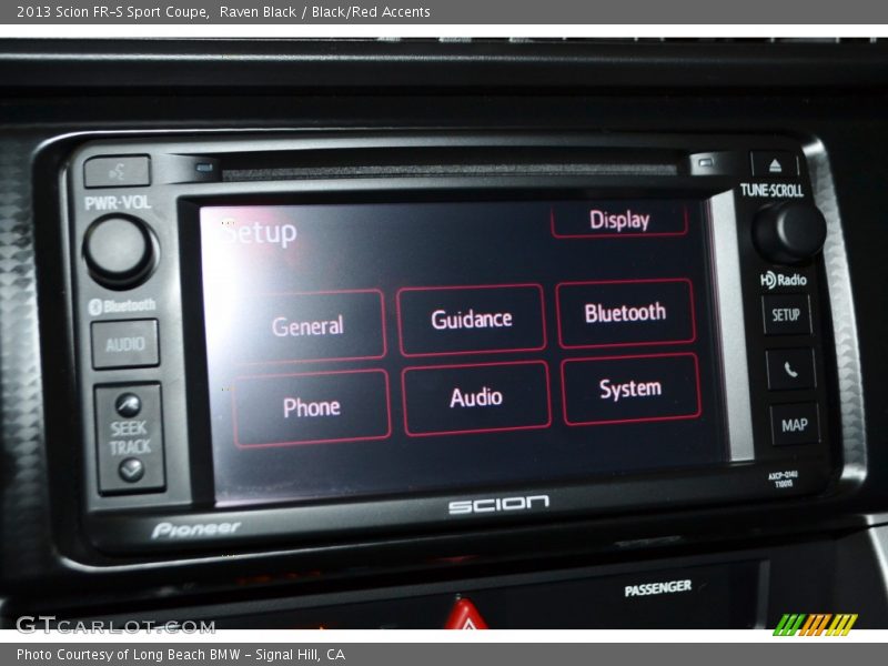 Raven Black / Black/Red Accents 2013 Scion FR-S Sport Coupe