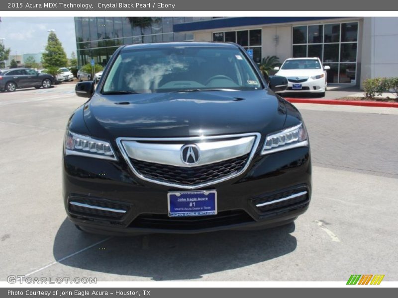 Crystal Black Pearl / Ebony 2015 Acura MDX Technology