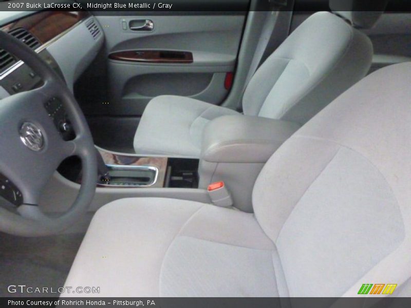 Midnight Blue Metallic / Gray 2007 Buick LaCrosse CX