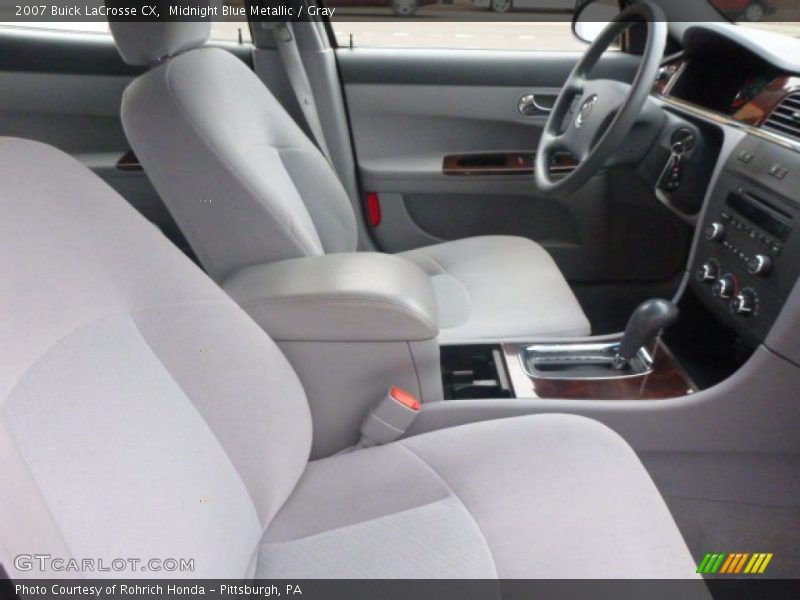 Midnight Blue Metallic / Gray 2007 Buick LaCrosse CX