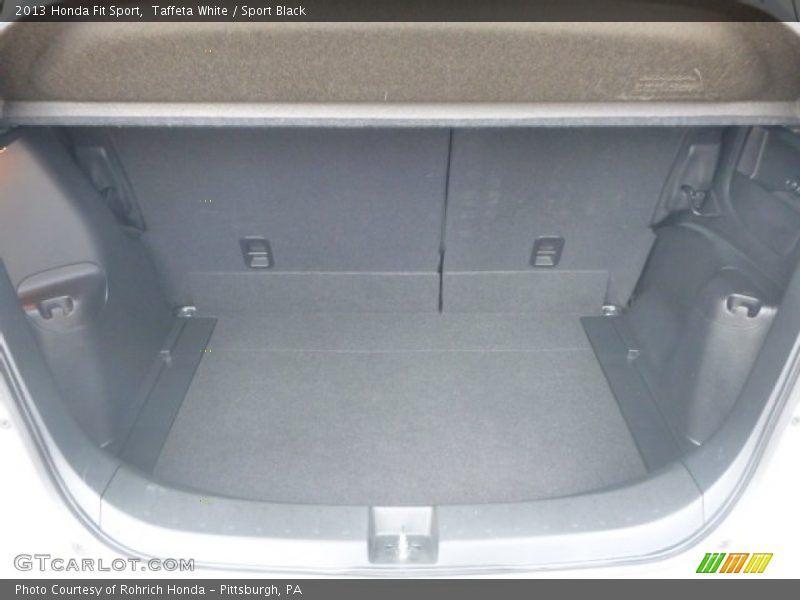 Taffeta White / Sport Black 2013 Honda Fit Sport