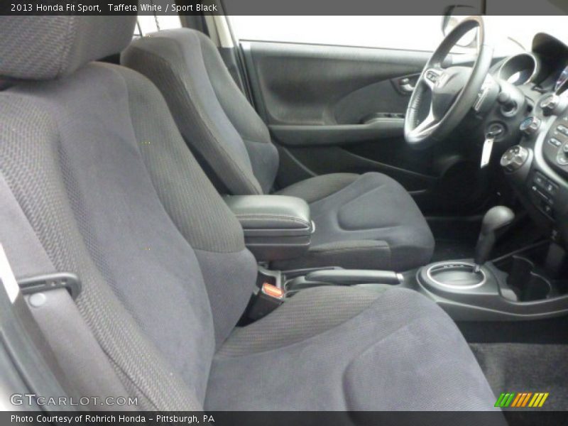 Taffeta White / Sport Black 2013 Honda Fit Sport