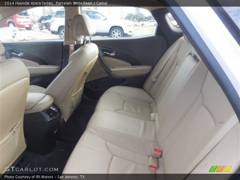 Porcelain White Pearl / Camel 2014 Hyundai Azera Sedan