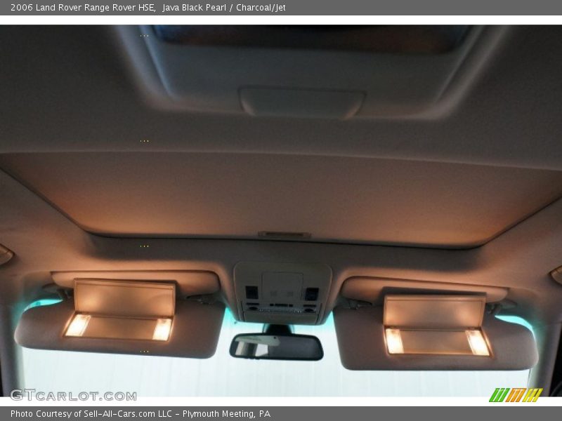 Java Black Pearl / Charcoal/Jet 2006 Land Rover Range Rover HSE