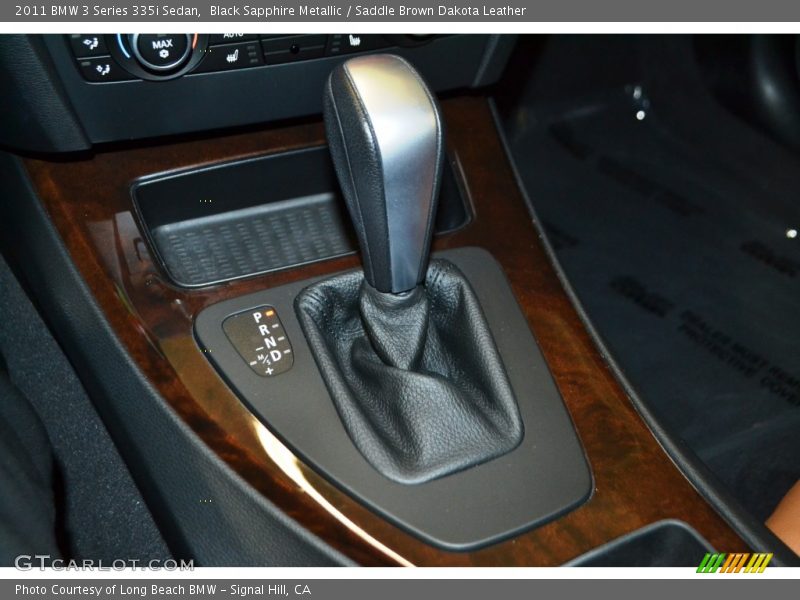 Black Sapphire Metallic / Saddle Brown Dakota Leather 2011 BMW 3 Series 335i Sedan