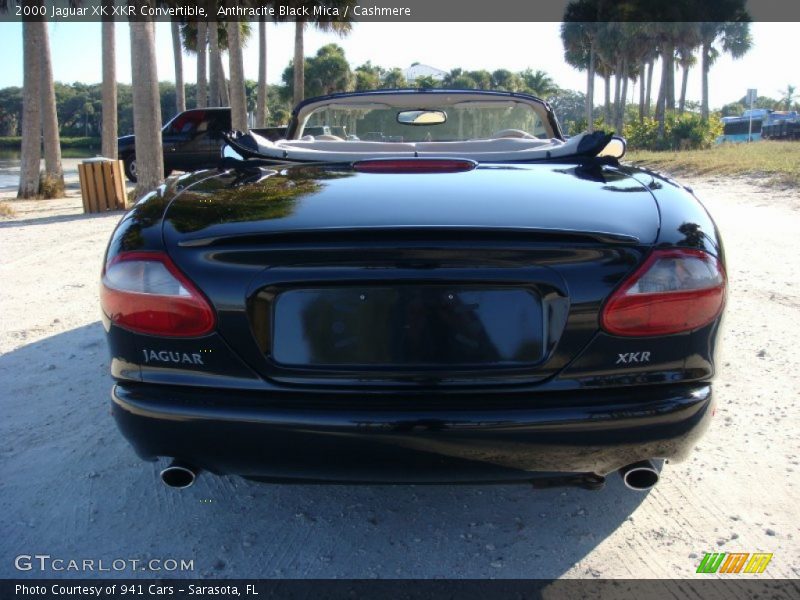 Anthracite Black Mica / Cashmere 2000 Jaguar XK XKR Convertible