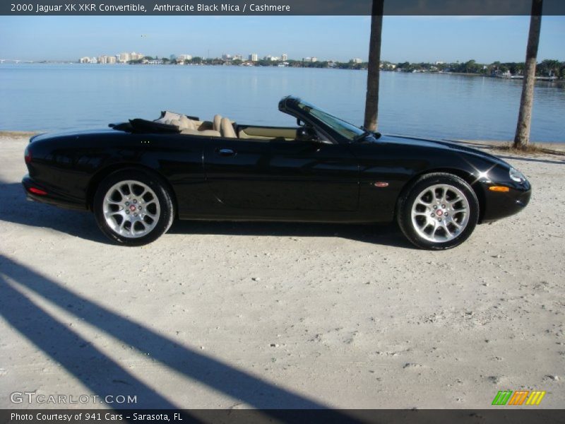  2000 XK XKR Convertible Anthracite Black Mica