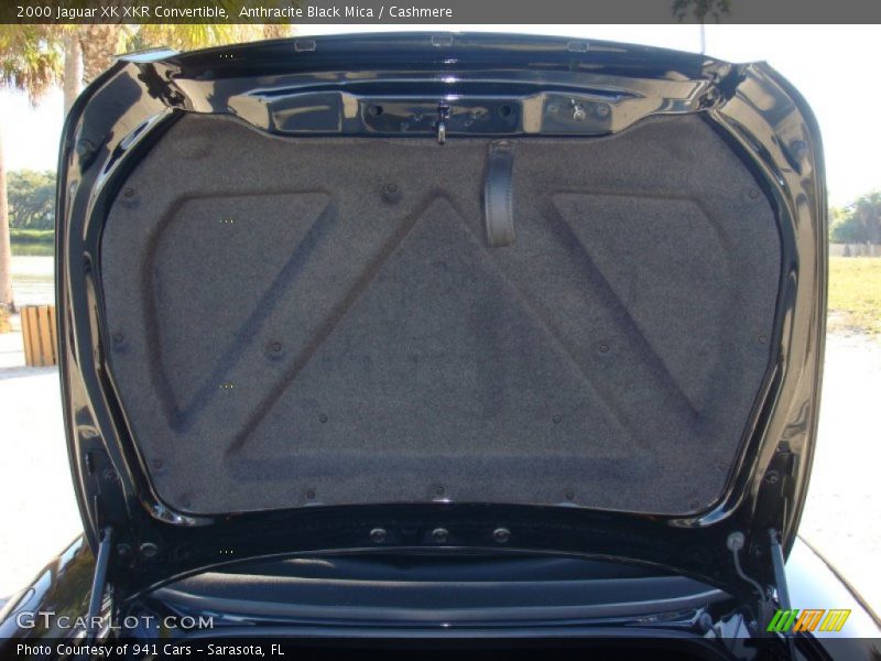 Anthracite Black Mica / Cashmere 2000 Jaguar XK XKR Convertible