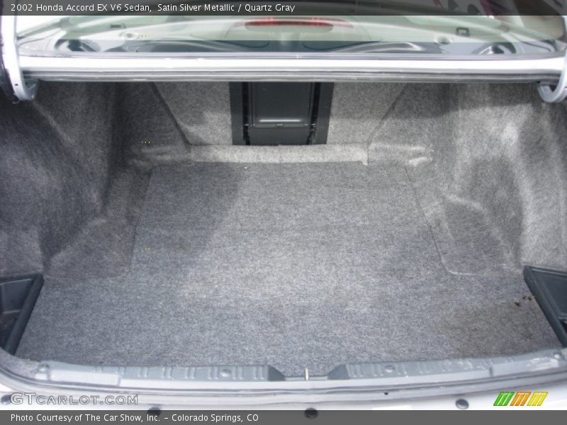 Satin Silver Metallic / Quartz Gray 2002 Honda Accord EX V6 Sedan