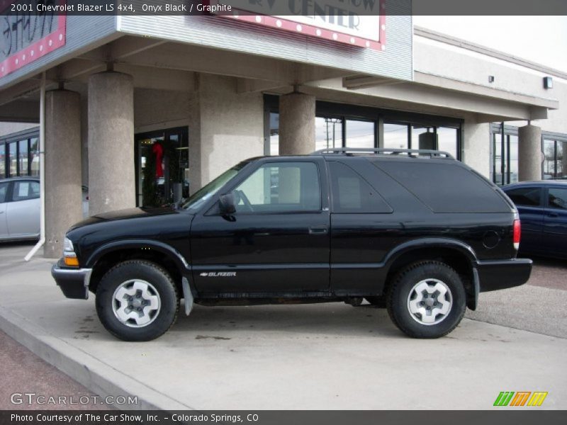 Onyx Black / Graphite 2001 Chevrolet Blazer LS 4x4