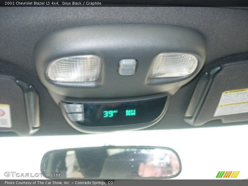 Onyx Black / Graphite 2001 Chevrolet Blazer LS 4x4