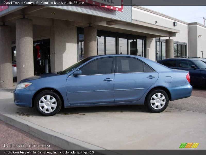 Catalina Blue Metallic / Stone 2004 Toyota Camry LE