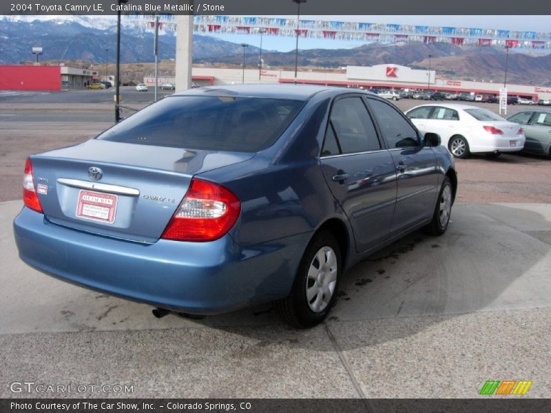 Catalina Blue Metallic / Stone 2004 Toyota Camry LE